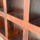 Large Solid Wood Open Bookcase / Room Divider — 180 cm