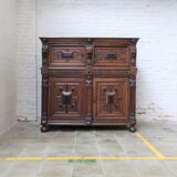 Antique flemish cabinet