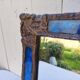 Lead mirror by Irena Jaworska, 1960s-70s
