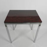 Table basse en formica et métal chromé, 1960s