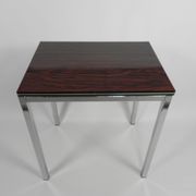 Table basse en formica et métal chromé, 1960s
