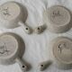 4 ceramic saucepans