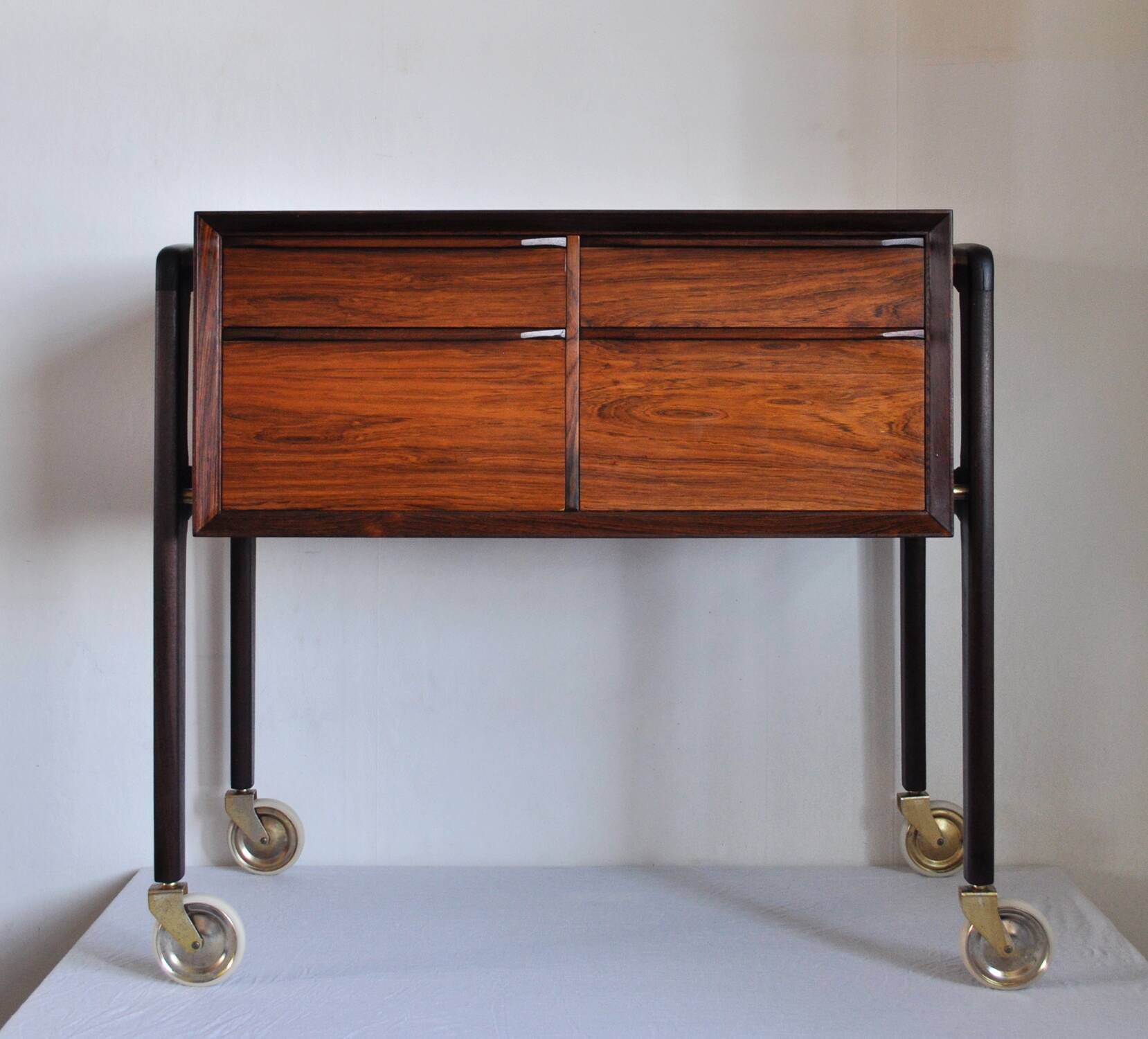 Scandinavian Modern Danish Rosewood Sewing Table, 1960s
