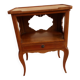 Beech bedside tables. 1930s Art Deco.