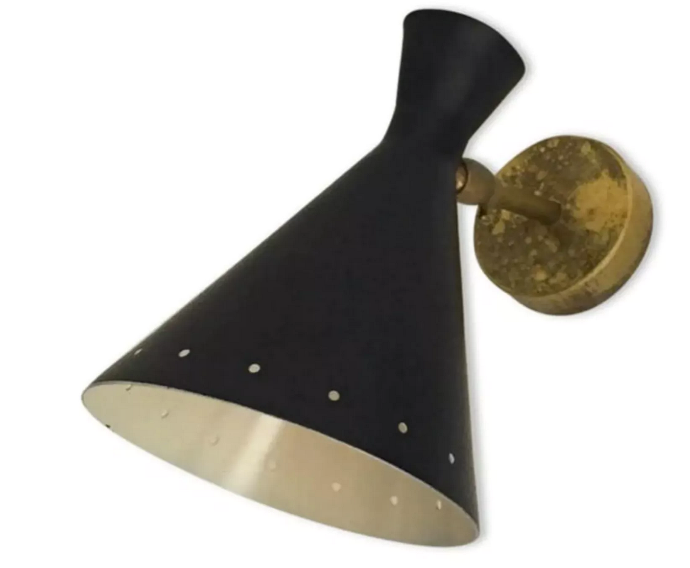 Black Casserole wall lamp