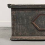 Painted Folk Art Bridal Chest
