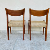 Danish teak chairs