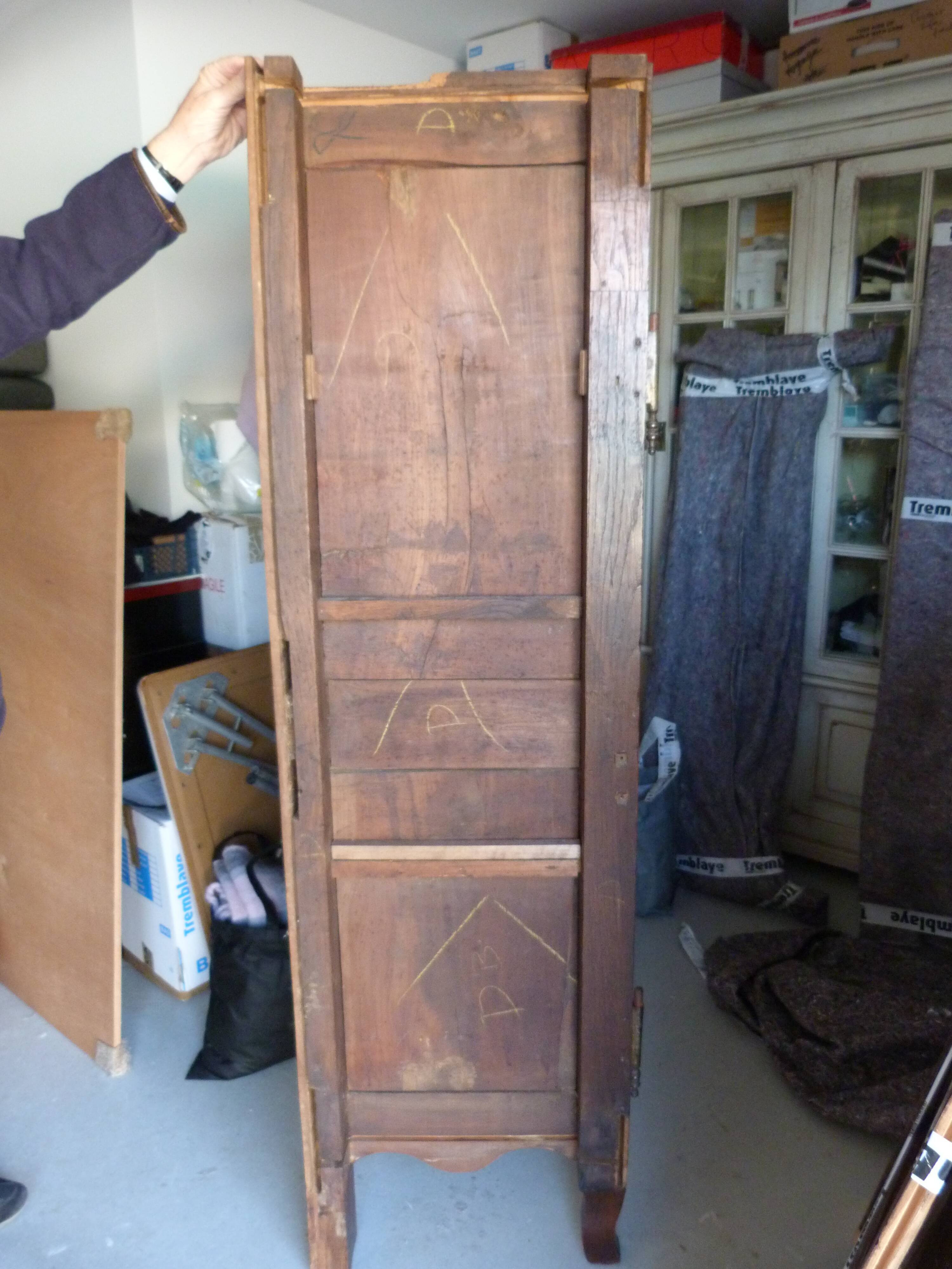 Armoire normande en merisier