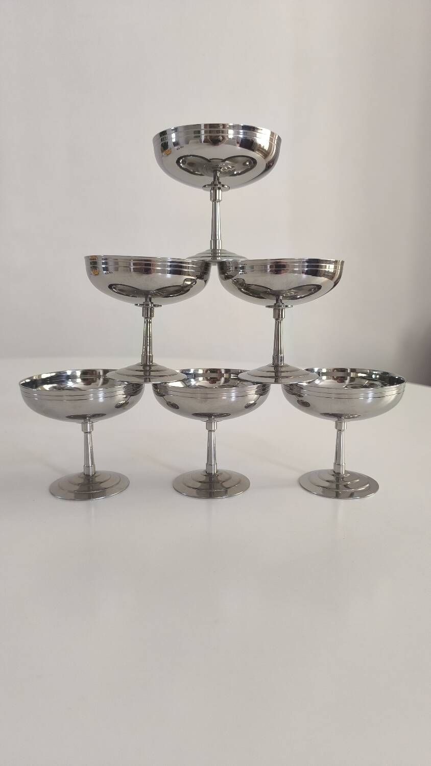 Set de 6 coupes à glace Letang Rémy