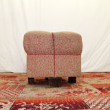Pouf art déco de jindřich halabala, années 1950, tchécoslovaquie