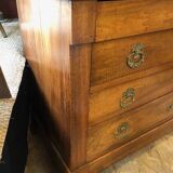 Commode with marble top