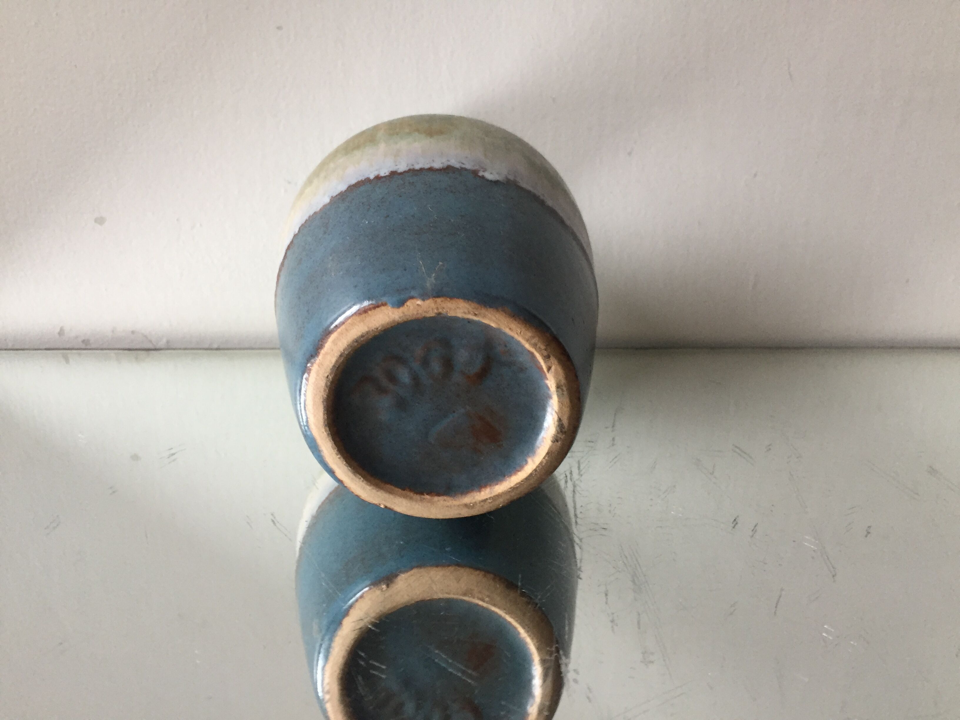 Scandinavian Stoneware Vase Midcentury