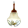 Mazzega style glass hanging lamp