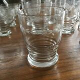 Glassware set with carafes, pitcher and bottle coasters