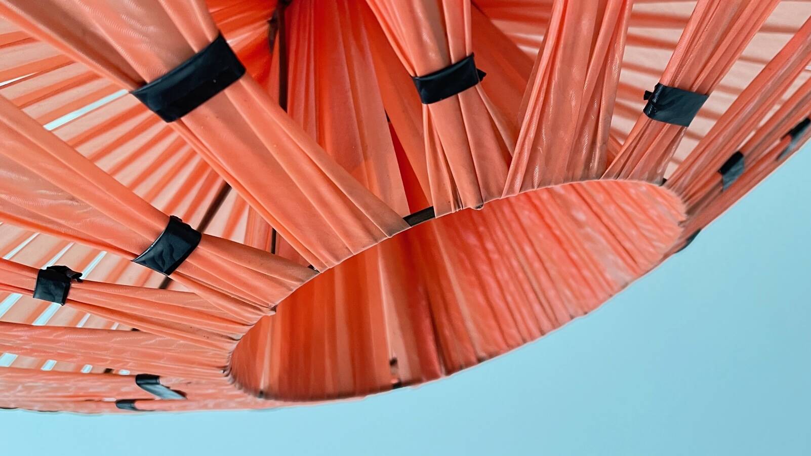 Geometric pendant light from the 50s