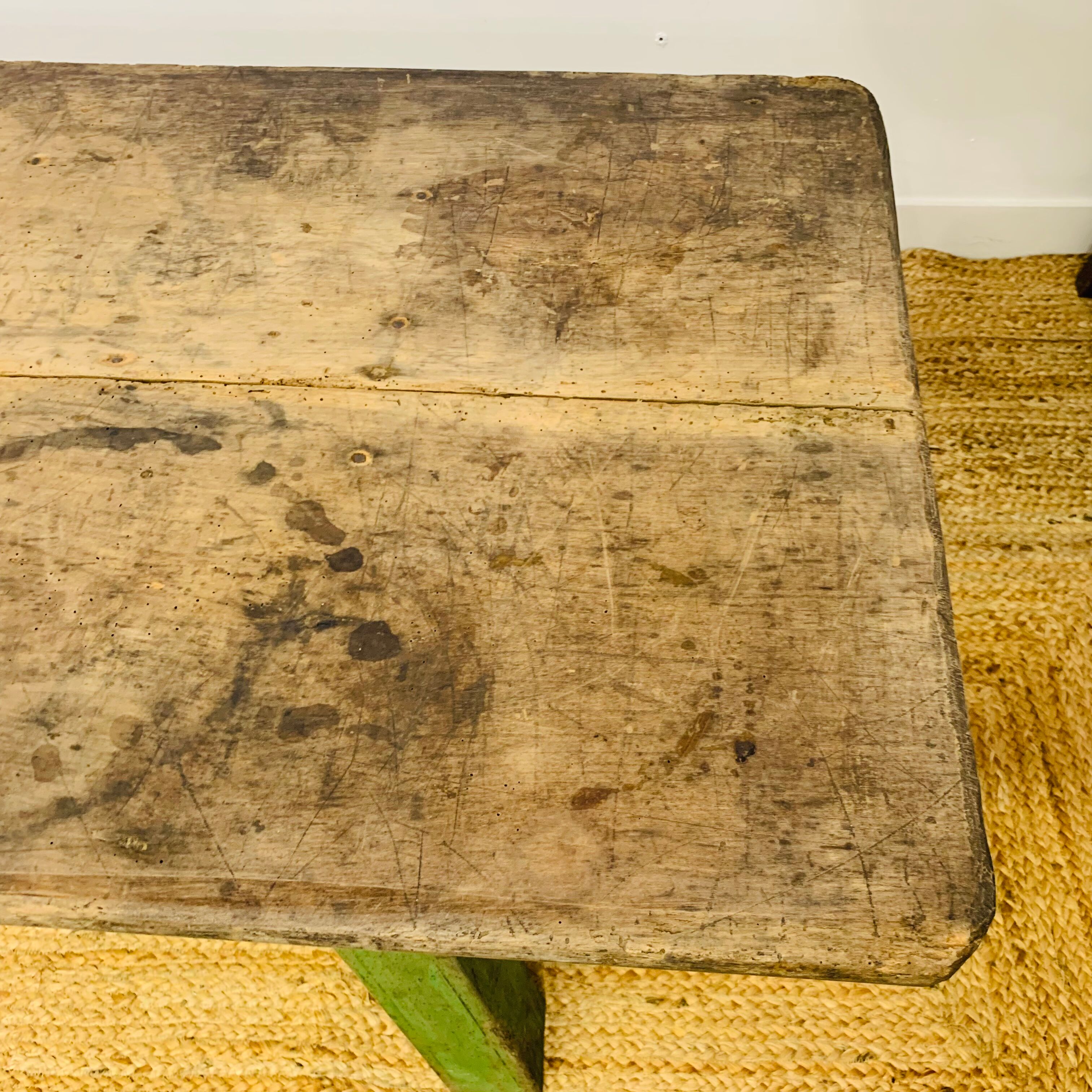 Industrial coffee table