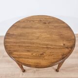 1940s solid wood dining table