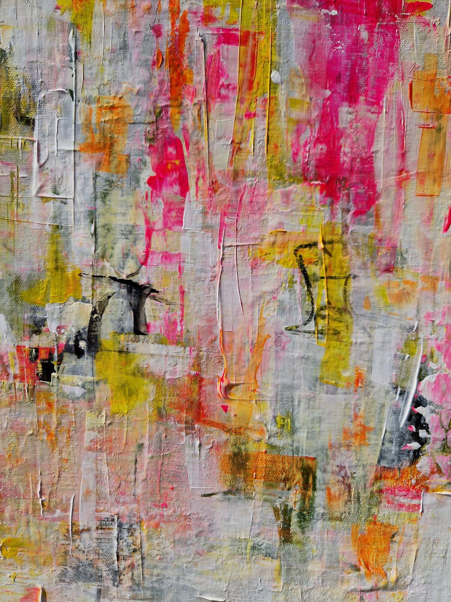 Tableau peinture abstraite