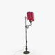 antique Art Nouveau floor lamp