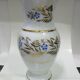 Paris porcelain needle swan collar handle