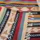 Wool hand-made carpet Kilim multicolor 97x144cm