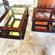 Lot de 2 tables basses style art deco