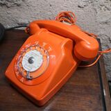 Vintage orange phone S63
