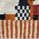 Multicoloured Moroccan Berber rug 300x200 cm – figurative pattern – handmade