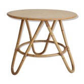 Rattan coffee table from the 60s.
