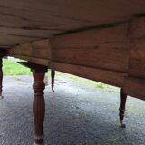 Mahogany dining table