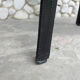 CAB 412 chair in black leather, Mario Bellini design for Cassina