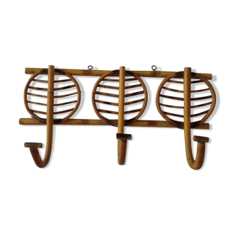 Vintage bamboo portmanteau