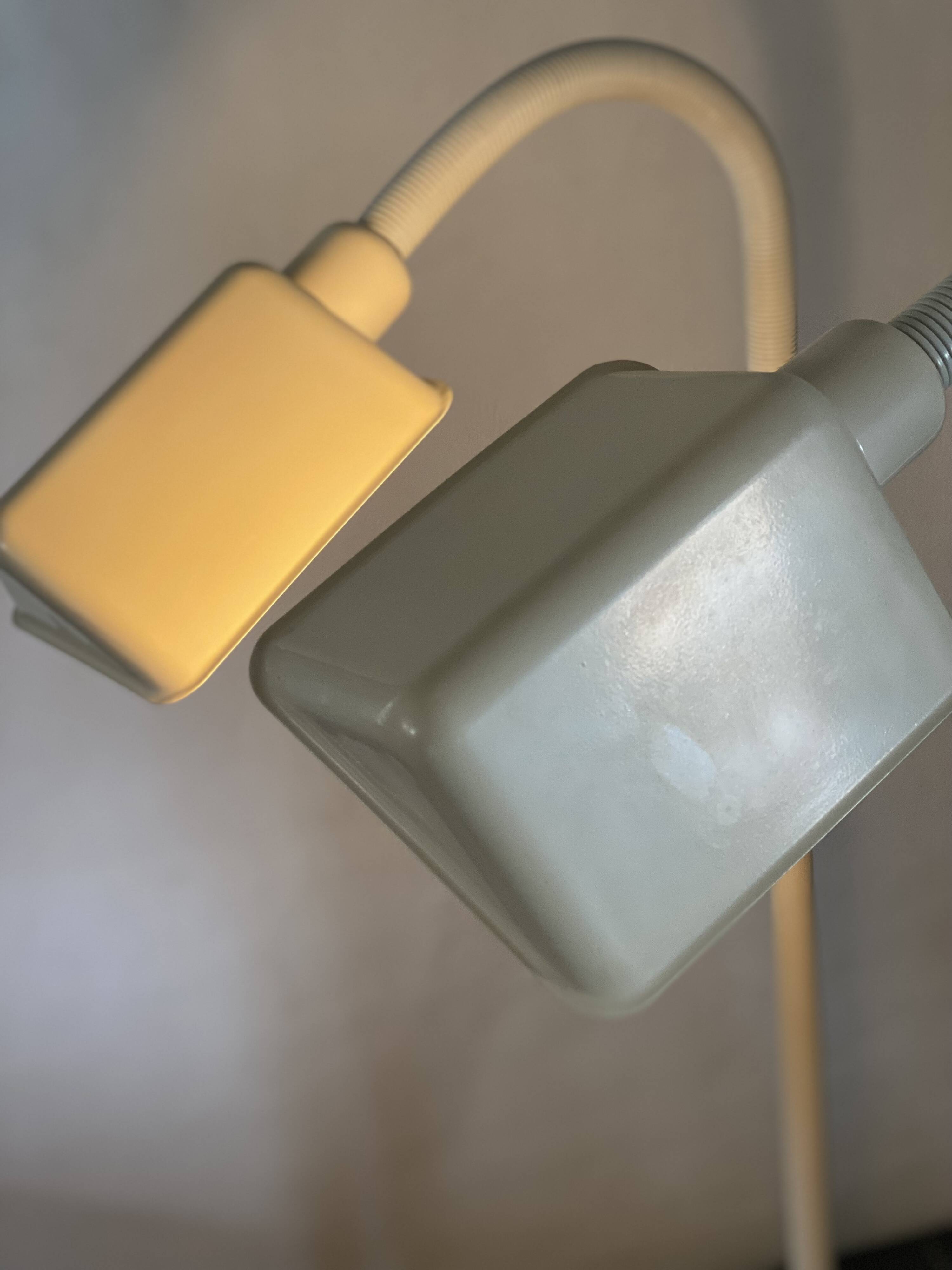 Paire de lampadaires vintage Space Age