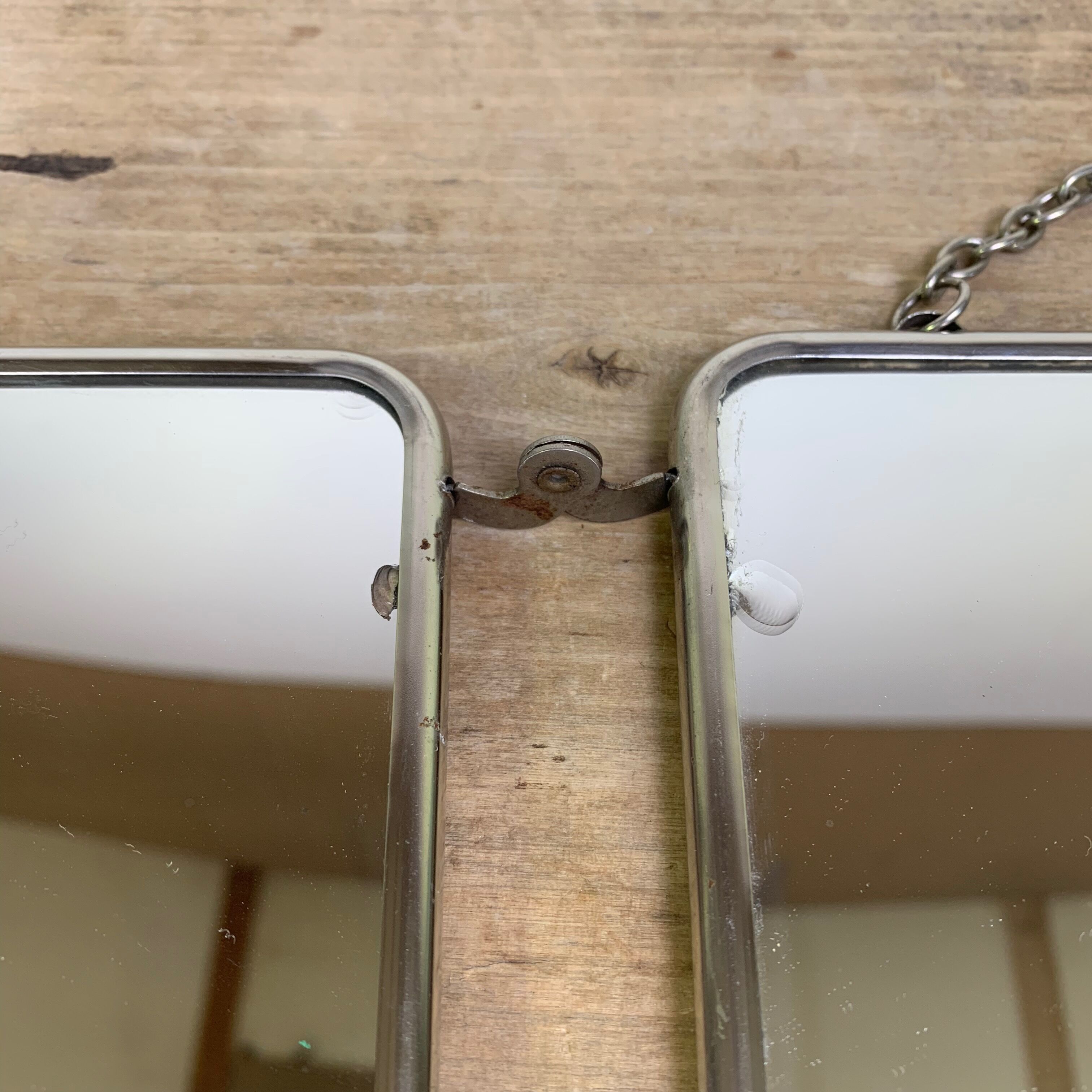 Triptych of Barber 49,5x20,5cm