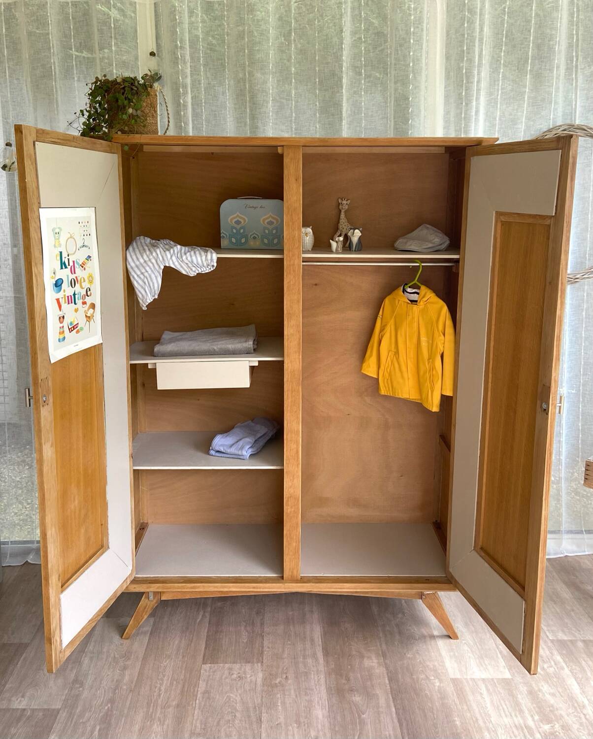 Rattan cabinet