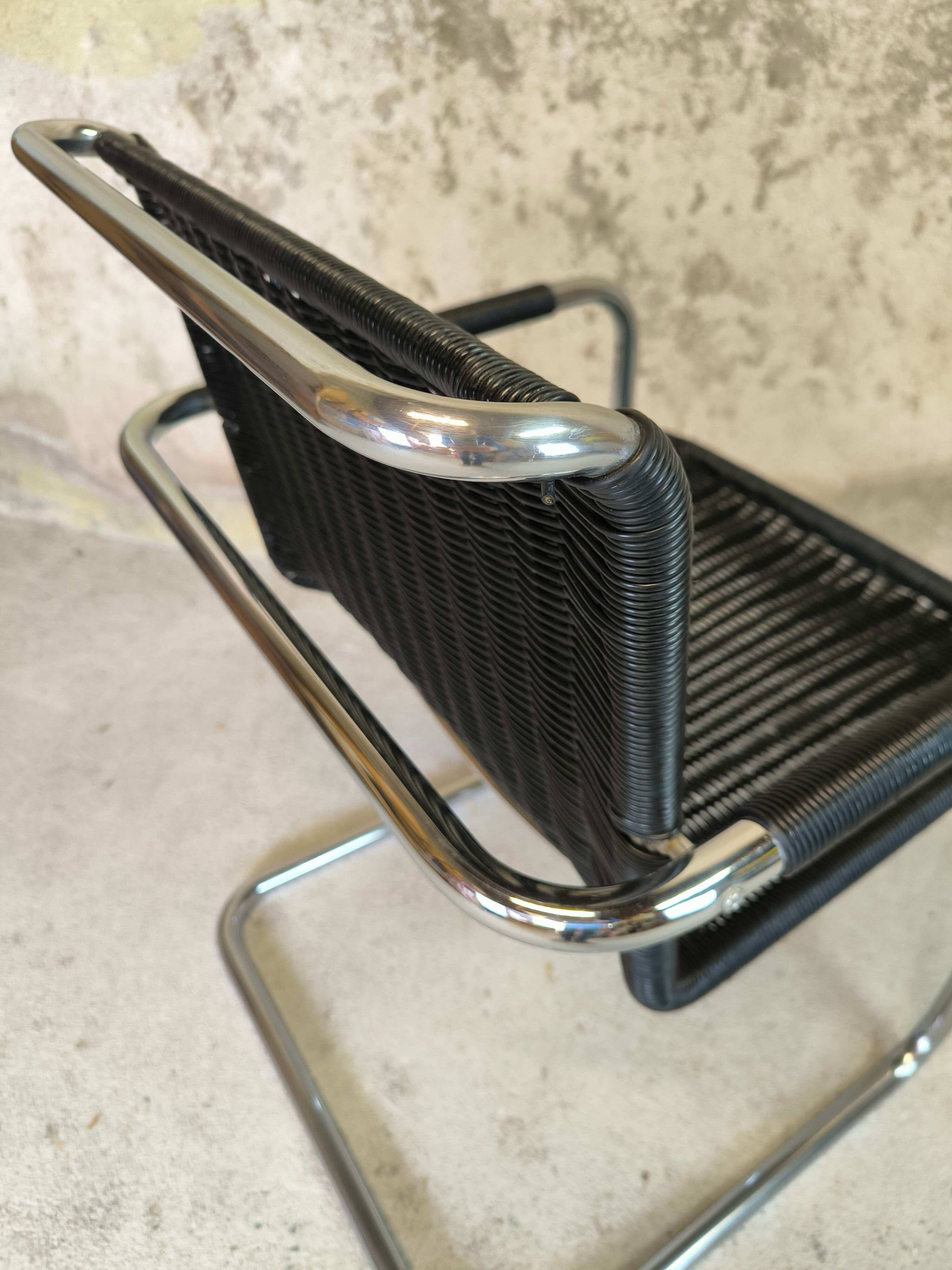 Chaise Bauhaus cantilever vintage