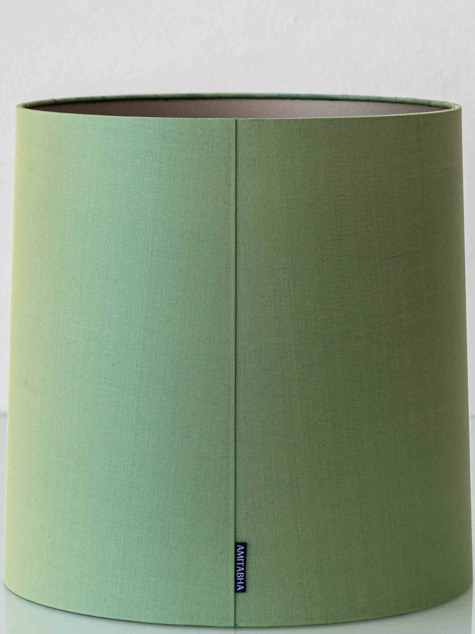 Charles Catteau Frères Keramis Pineapple Table Lamp, New Silk Shade