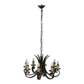 Lustre en fer forgé des années 40