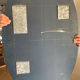 Grand miroir ovale vintage