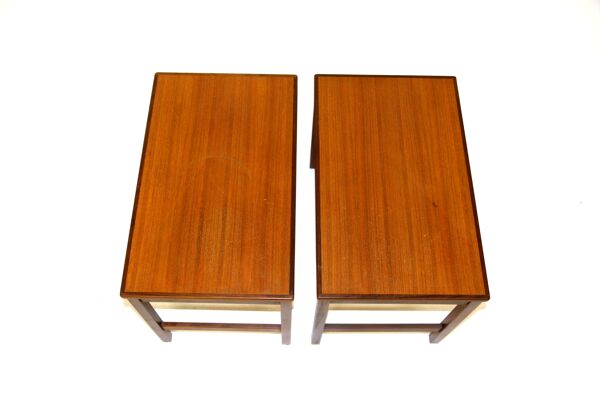 Tables de chevet, HMB, Suède, 1960