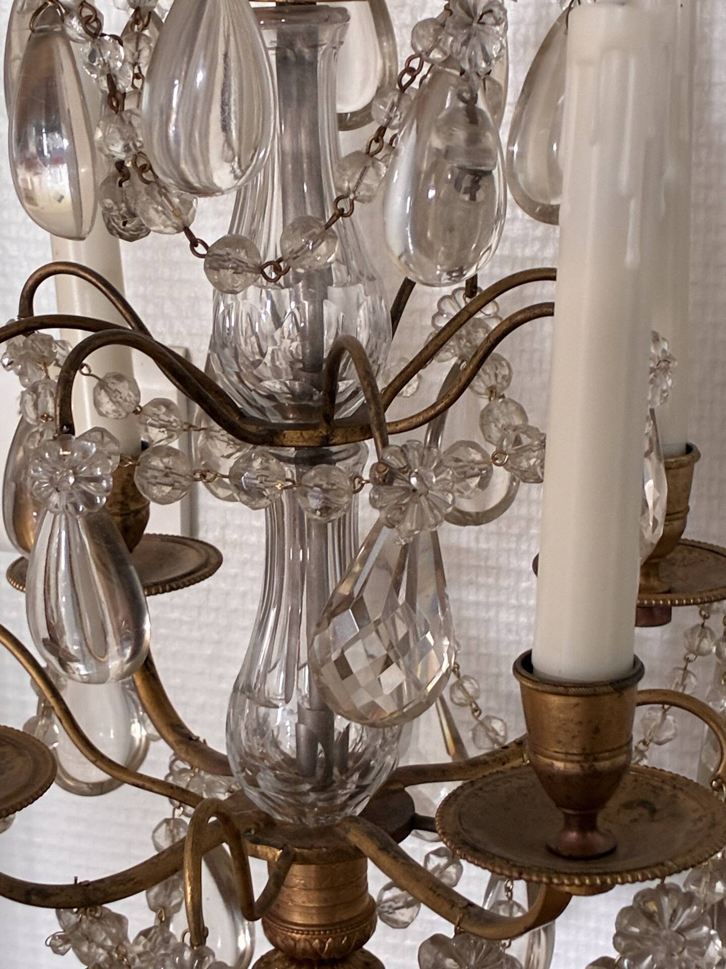 Candle holder or four-armed candelabrum