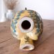 Decorative bird in glazed earthenware, Europe, around 1960.