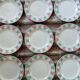 20 antique flat plates from Digoin and Sarreguemines