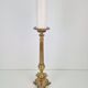 Large 19th Century Copper Church Candle Holder, France