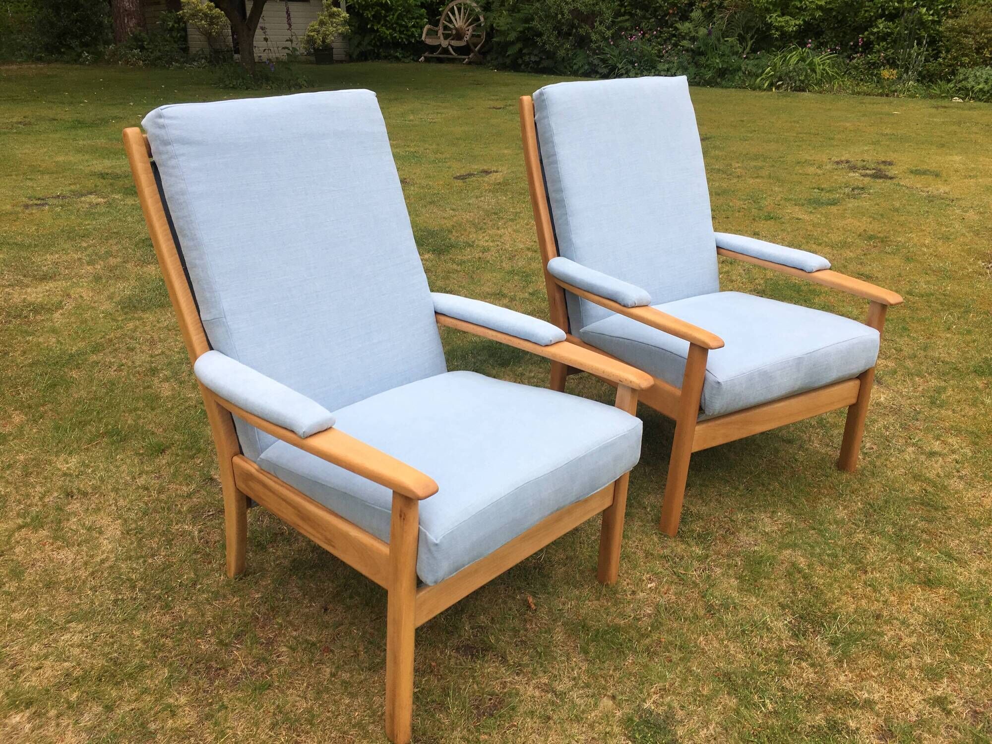 Pair of vintage armchairs