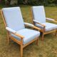 Pair of vintage armchairs