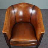 Sheepskin armchair