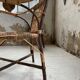 Popular rope, wicker and wood chair