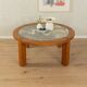 Table basse en marbre des années 1970