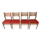 Set of 4 vintage chairs